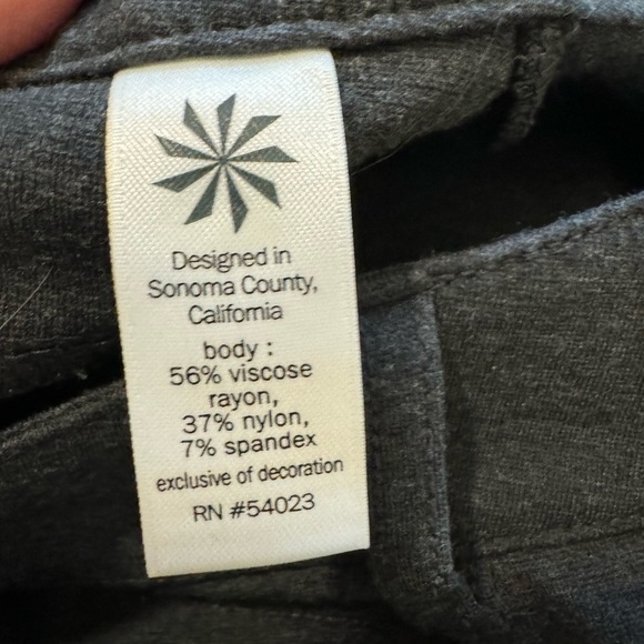 Athleta Ponte Knit 5 pocket Skinny Pants Charcoal Gray 8 - Picture 10 of 11